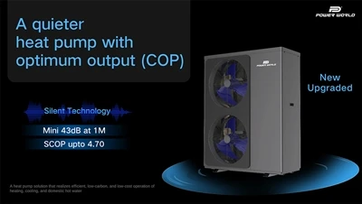 Um fornecedor de bombas de calor fornece tecnologia de inversor completo para...