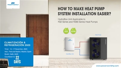 Como facilitar a instalação do sistema de bomba de calor?